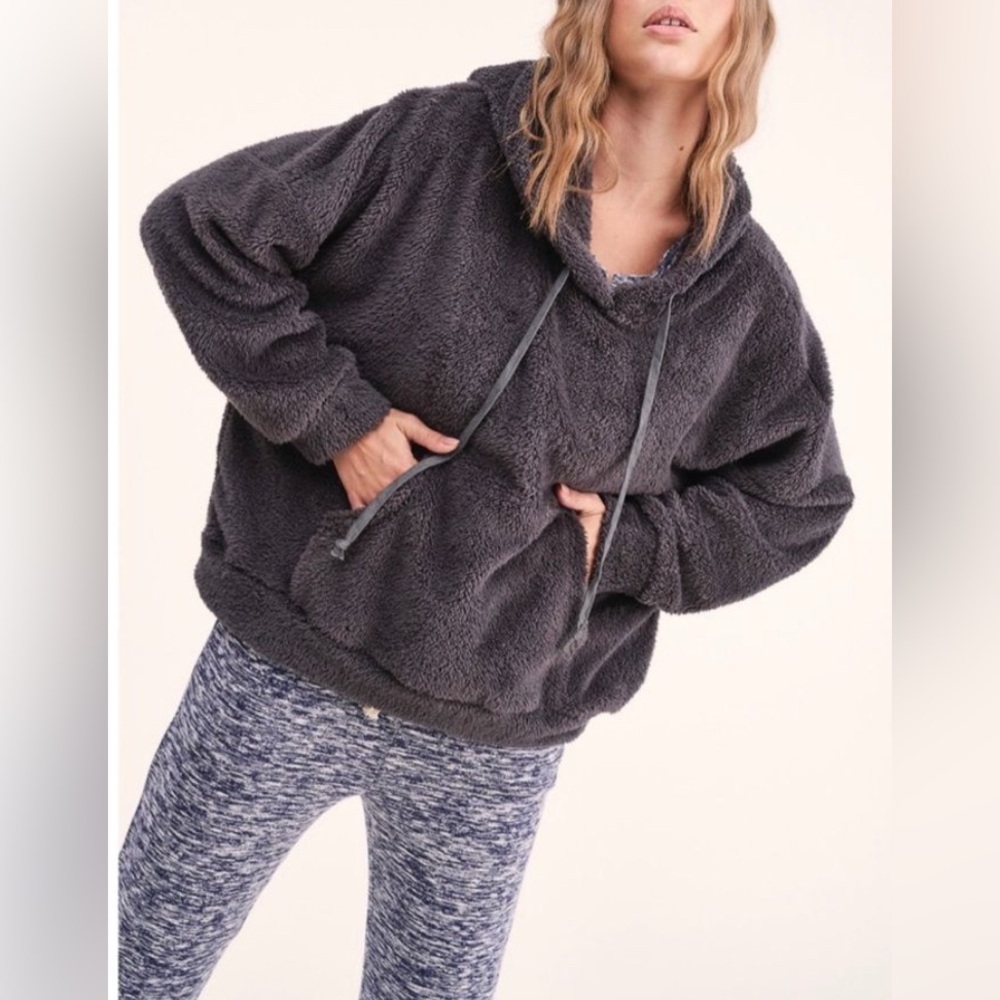 Universal Thread Black Fleece Jacket - image 1